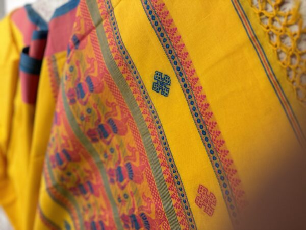 Pure cotton saree - Image 2