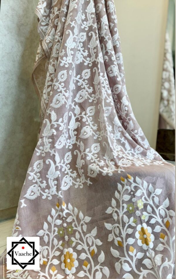 Pure cotton Jamdani Saree