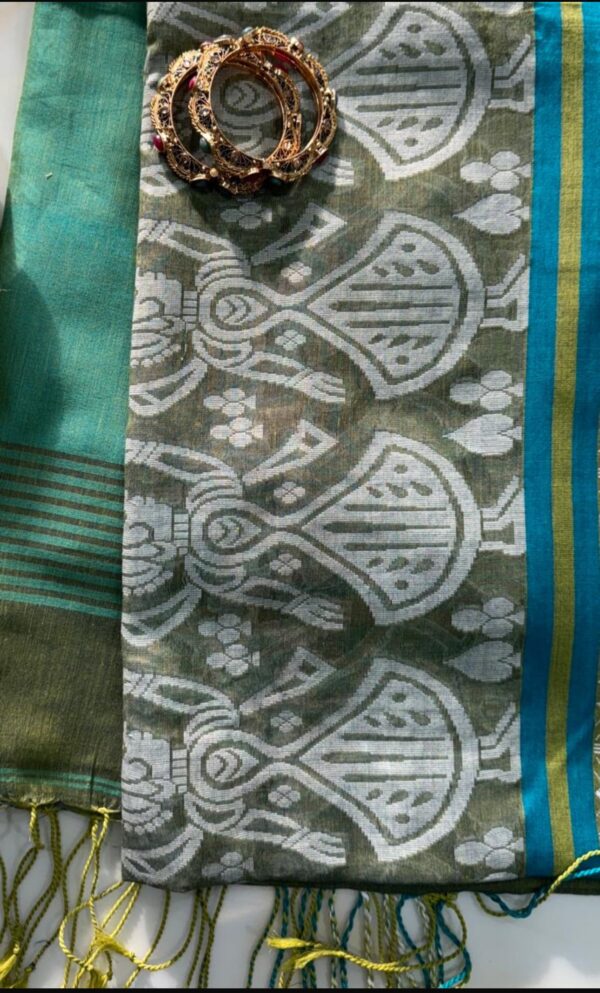 Pure cotton Saree - Image 3