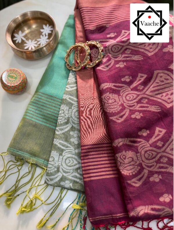 Pure cotton Saree - Image 2