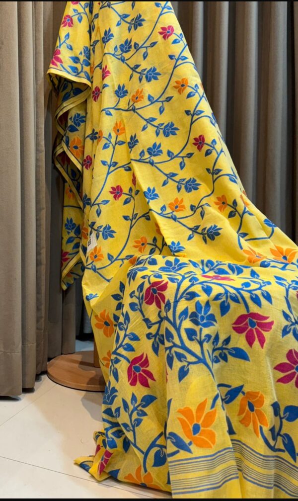 Pure Cotton Jamdani Sarees - Image 2